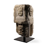 Byzantine Marble Column Capital