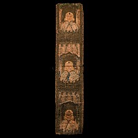 Medieval Orphrey Panel with Angels