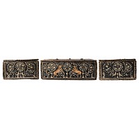 Indo-Portuguese Painted Wooden Box