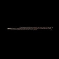 Medieval Iron Single-Edged Dagger