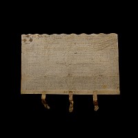 Charles II Period Vellum Indenture with Seals