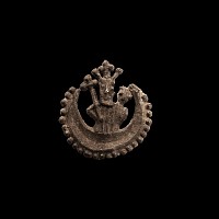 Medieval Thames Pewter Virgin and Child Pilgrim's Badge