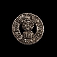 Published Medieval Thames Pewter 'LOVE LOVE LOVE' Secular Badge