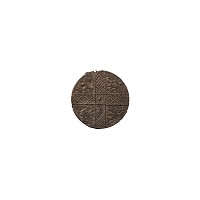 Medieval Thames Pewter Bifacial Wine Tavern Token