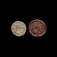 Medieval Lead 'RICARD SNICHT' Seal Matrix