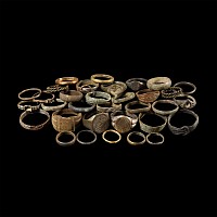Medieval And Later Bronze Ring Collection