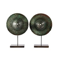 Western Asiatic Bronze Openwork Door Fittings