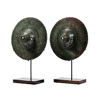 Western Asiatic Bronze Openwork Door Fittings