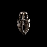 Sassanian Style Silver Ring with Gemstone