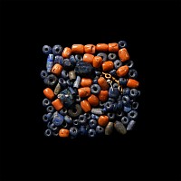 Roman Lapis Lazuli and Coral Bead Group