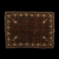 Safavid Textile Fragment with Pearls
