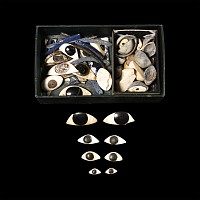 Egyptian Glass Fragment and Eye Collection