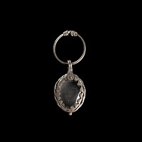 Viking Age Silver Pendant with Crystal Magnifier