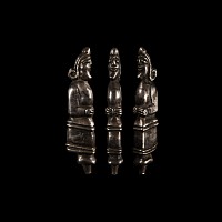Parthian Figural Silver Dagger Hilt