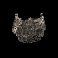 Ghurid Silver Pectoral with Animals