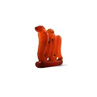 Egyptian Carnelian Cobra Amulet