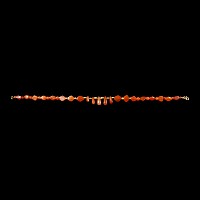 Western Asiatic Gold and Carnelian Bead Necklace