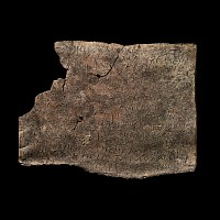 Roman Lead Plaque with Magical Inscription