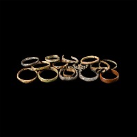 Medieval to Post Medieval 'Thames' Bronze Ring Group