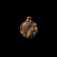 Medieval Lead Saint Margaret of Antioch Pilgrim's Badge