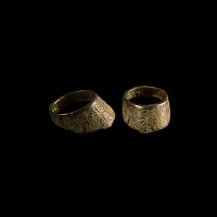 Medieval Bronze Archer's Ring