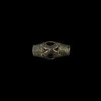 Large Amlash Openwork Bead