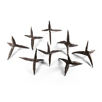 Medieval Iron Anti-Cavalry Caltrop Group