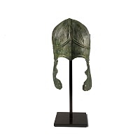 Pseudo-Illyrian Chalcidian Variant Bronze Helmet