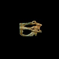 Egyptian Faience Eye of Horus
