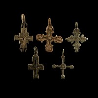 Byzantine Bronze Cross Collection
