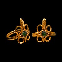 Romano-Egyptian Gold Serpent Ring