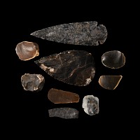 Stone Age Neolithic and Later Flint Artefact Group