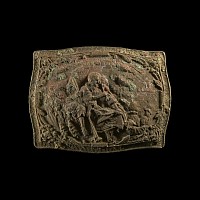 Grand Tour Bronze Neoclassical Plaque