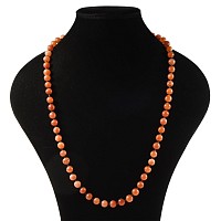 Carnelian Bead Necklace