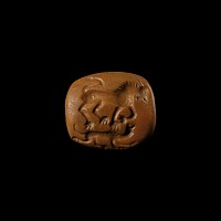 Urartian Bifacial Stone Stamp Seal