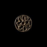Central Asian Bronze Round Seal Matrix
