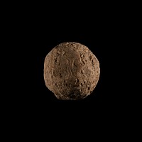Mesopotamian Decorated Bulla Envelope Containing Tokens