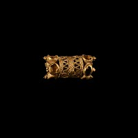 Byzantine Gold Filigree Amulet Holder