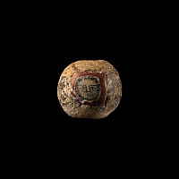 Romano-Egyptian Glass Millefiori Face Bead