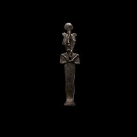 Egyptian Silver Osiris Amulet