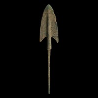 Luristan Bronze Barbed Arrowhead