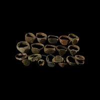 Medieval and Other Bronze Ring Collection