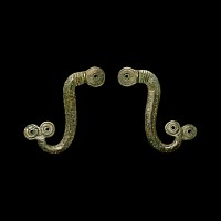 Roman Bronze Armour Double Fastening Hooks