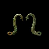 Roman Bronze Armour Double Fastening Hooks