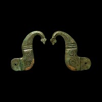Roman Bronze Armour Double Fastening Hook