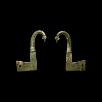 Roman Bronze Armour Double Fastening Hook