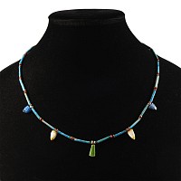 Egyptian Faience Bead Necklace