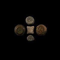 Byzantine Period Bronze Weight Collection