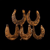 Medieval Iron Horseshoe Group
