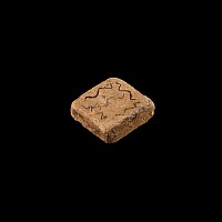 Anglo-Saxon Lead Inlaid Trade Weight